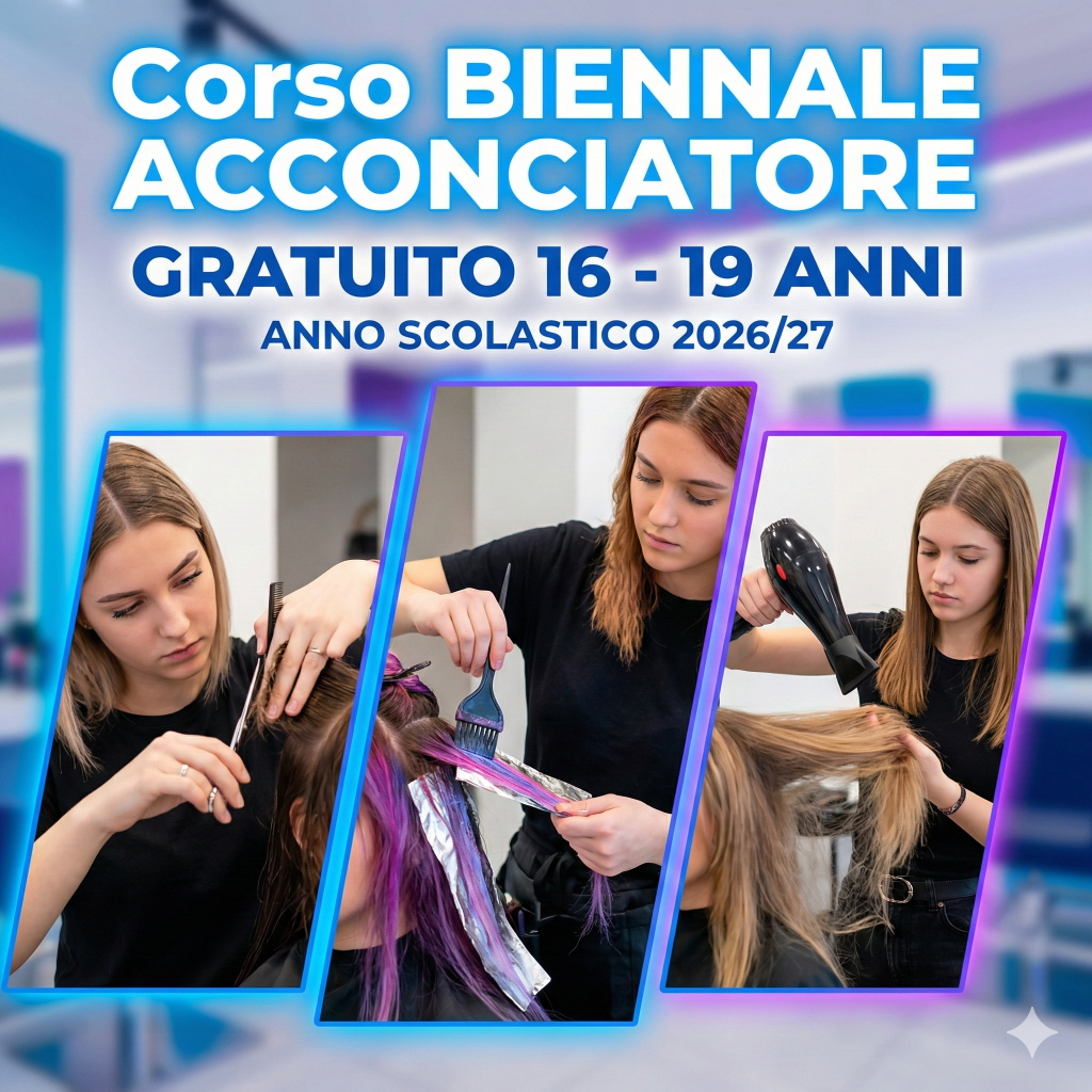 Corso Biennale di Acconciatore
