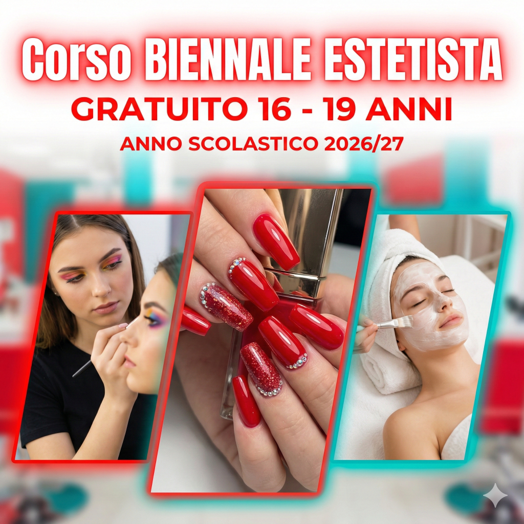 Corso Biennale gratuito di Operatore del Benessere - Estetista in provincia di Ascoli Piceno